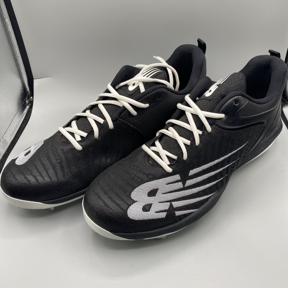New Balance Cleats Mens 16 FuelCell 4040 v6 Metal Black Baseball L4040BK6